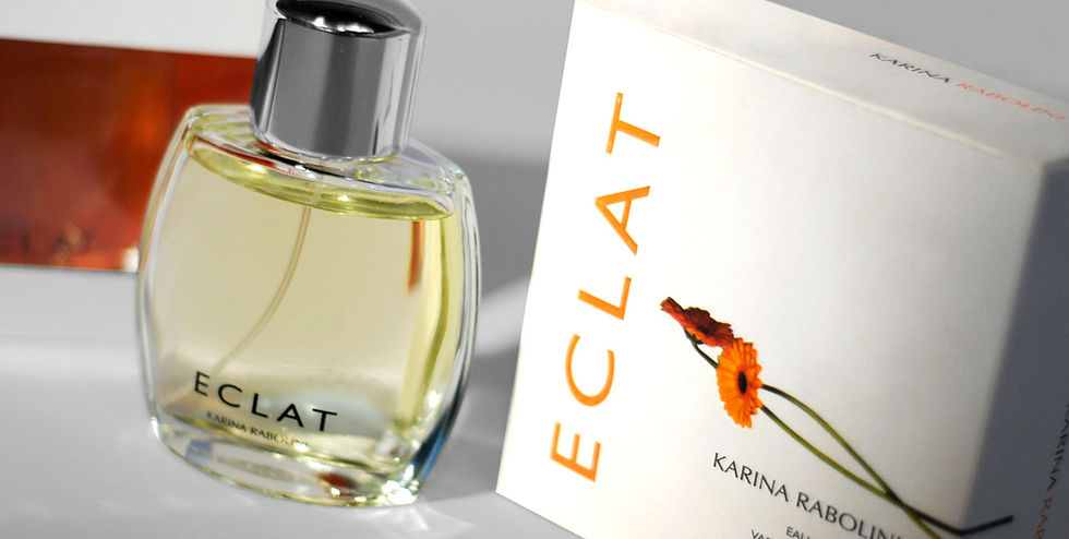 Karina Rabolini Fragrances - Packaging - Exhibición Activa ®, Buenos Aires, Argentina