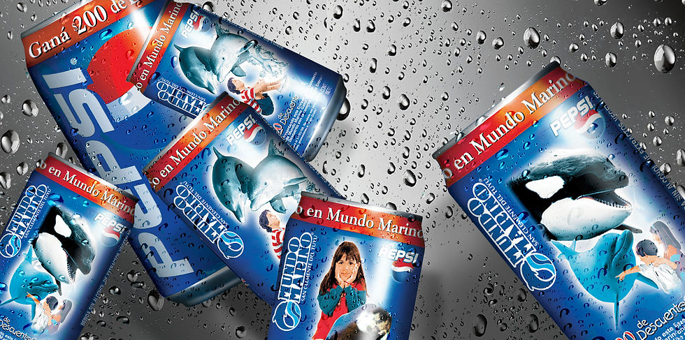 Pepsi - Mundo Marino - Packaging - Exhibición Activa ®, Buenos Aires, Argentina