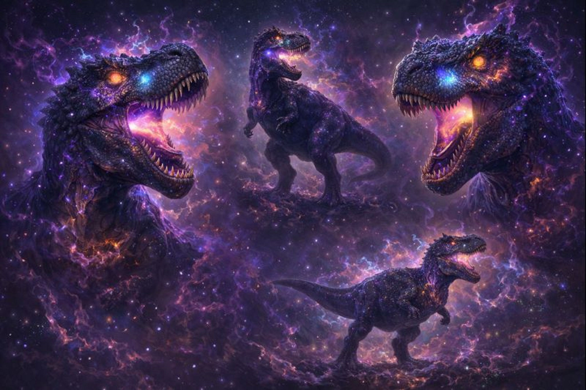 Cosmic Tyrant – Free Dinosaur Avatar