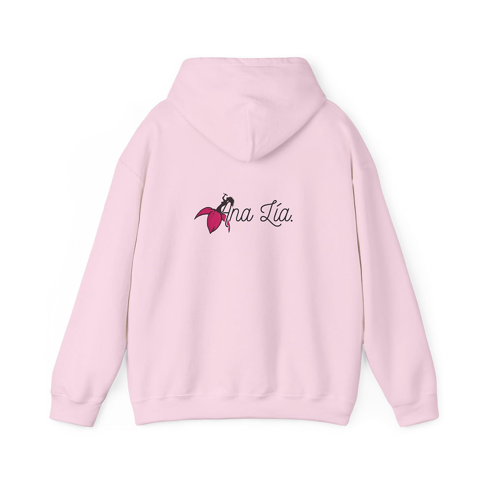 Thumbnail: Ana Lía - Carita Feliz Unisex Heavy Blend™ Hoodie