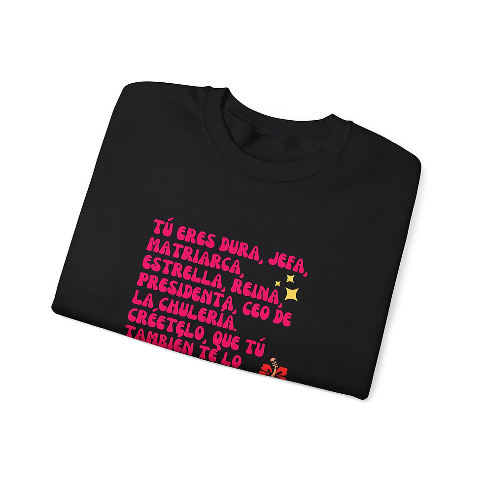 Miniatura: Ana Lía - Yo Soy Yo letras - Unisex Heavy Blend™ Crewneck Sweatshirt