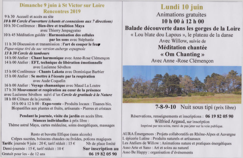 Rencontres Esprit Nature