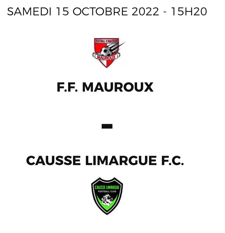 N'oubliez pas! c'est ce week-end à Mauroux!!