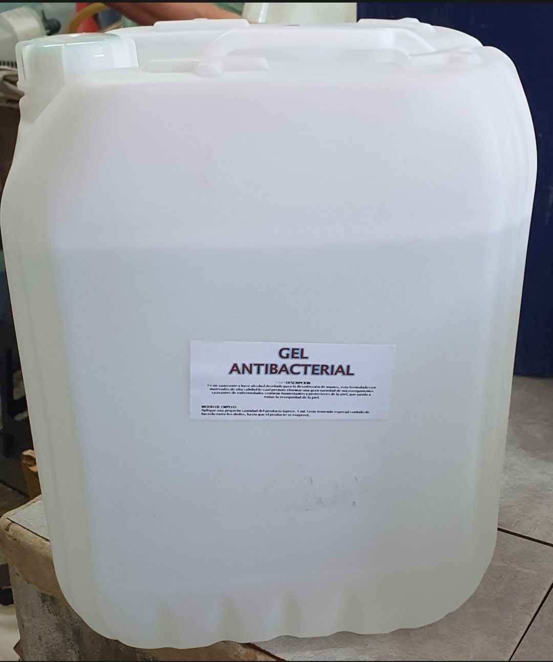 GEL ANTIBACTERIAL 70 % 20 LT