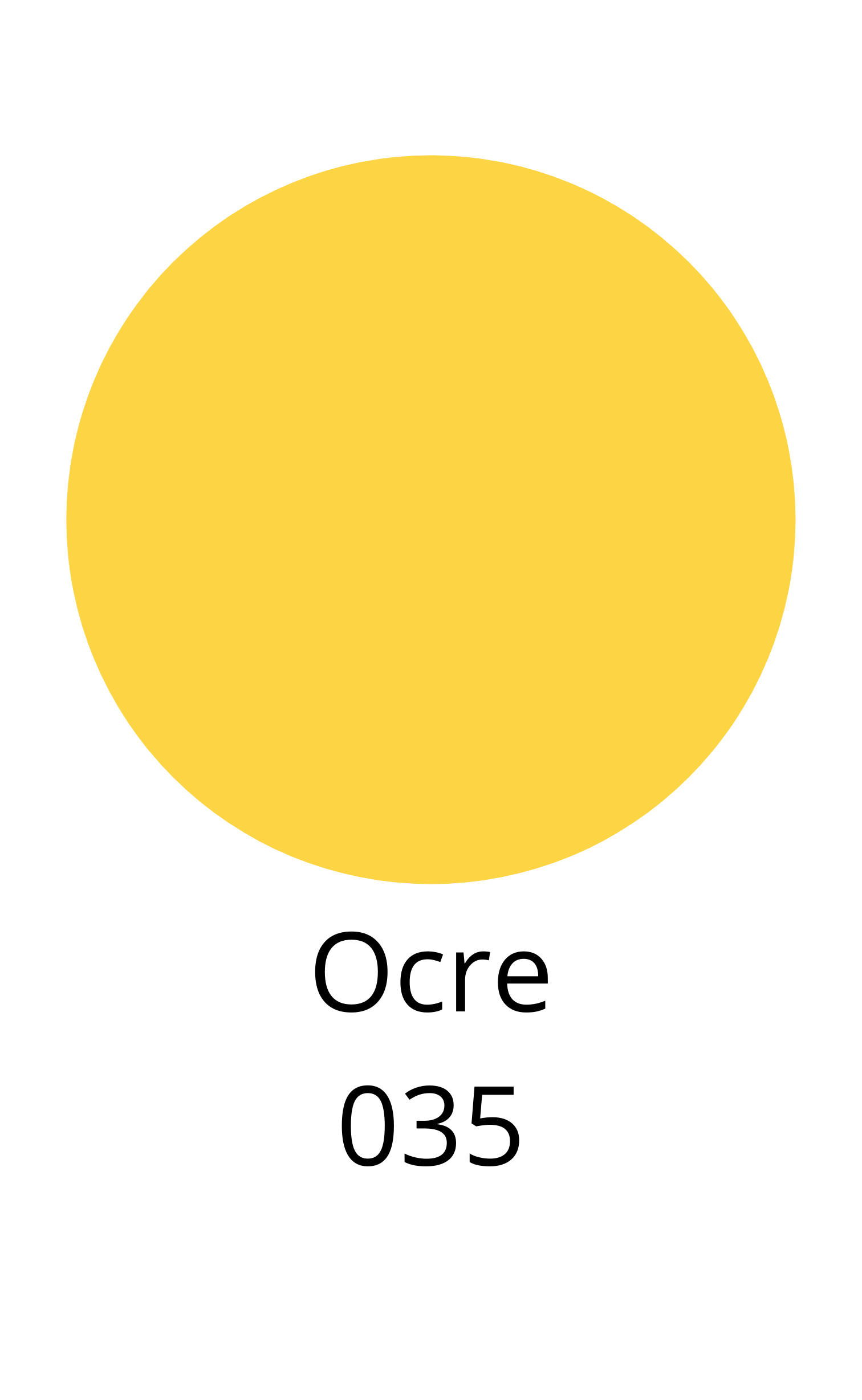 Caran d'Ache - Crayon pastel - Ocre 035