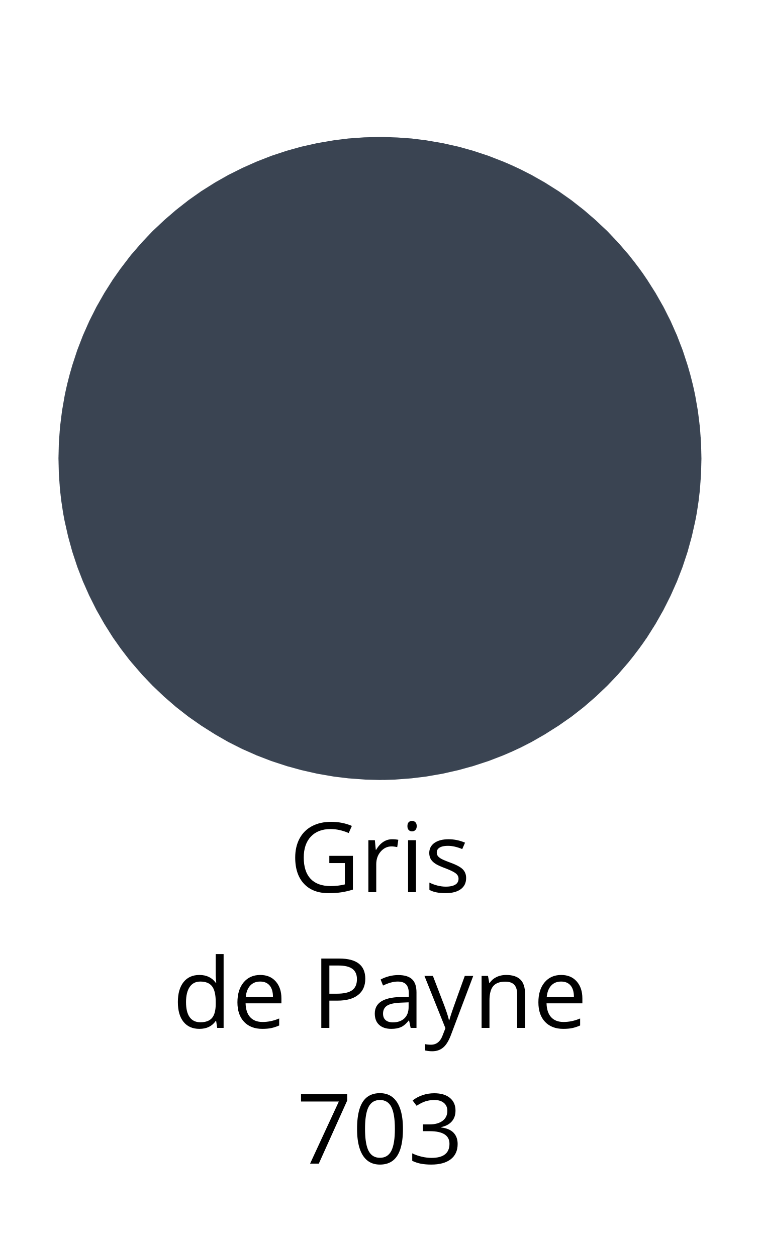 Sennelier - Pinceau ink brush - Gris de Payne - 703