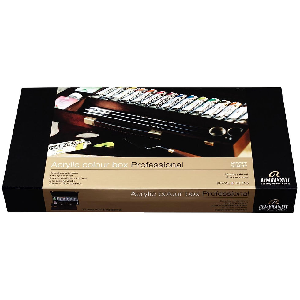 Miniature : Rembrandt - Coffret Acrylique "Professional" - 15x40ml