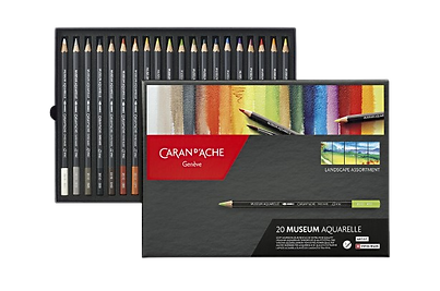 Caran d'Ache - Coffret 20 Museum aquarelle