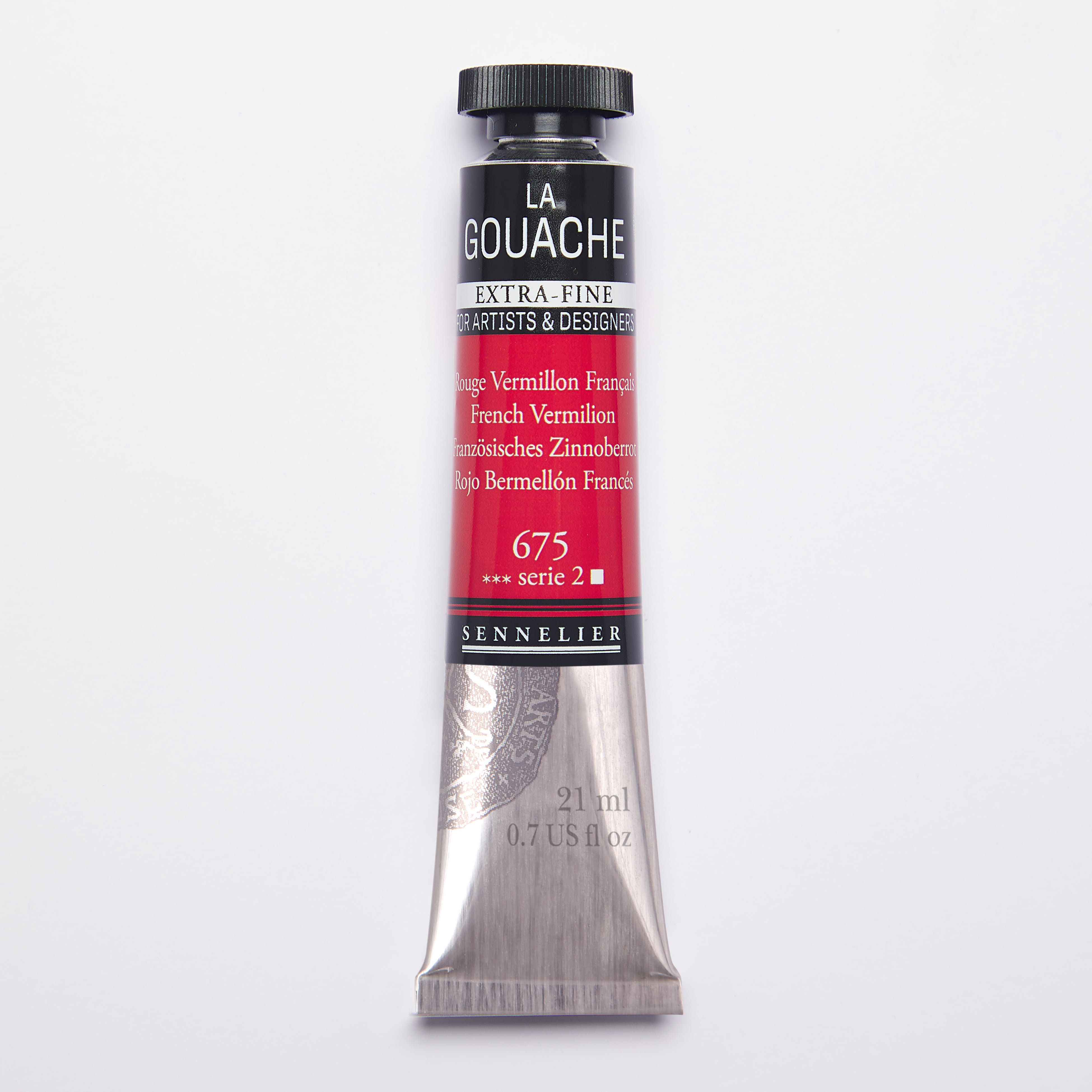 Sennelier - Gouache extra-fine 21ml - S2 - Rouge Vermillon fr - 675