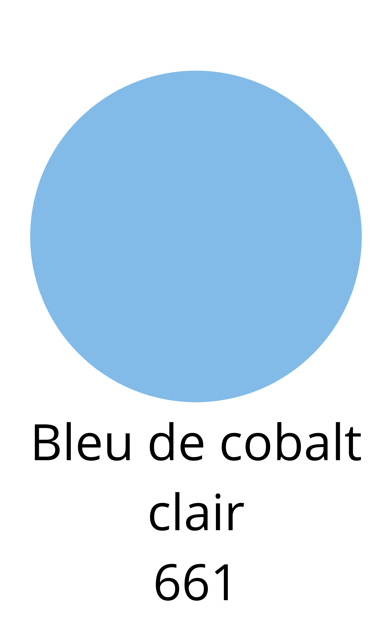 Caran d'Ache - Museum aquarelle - Bleu de cobalt clair 661