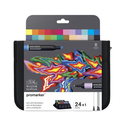 Winsor et Newton - Trousse 24 Promarker