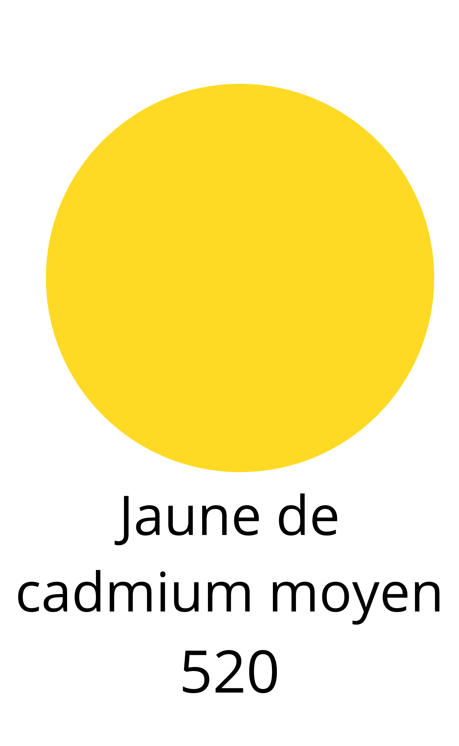 Caran d'Ache - Luminance 6901 - Jaune de cadmium moyen 520