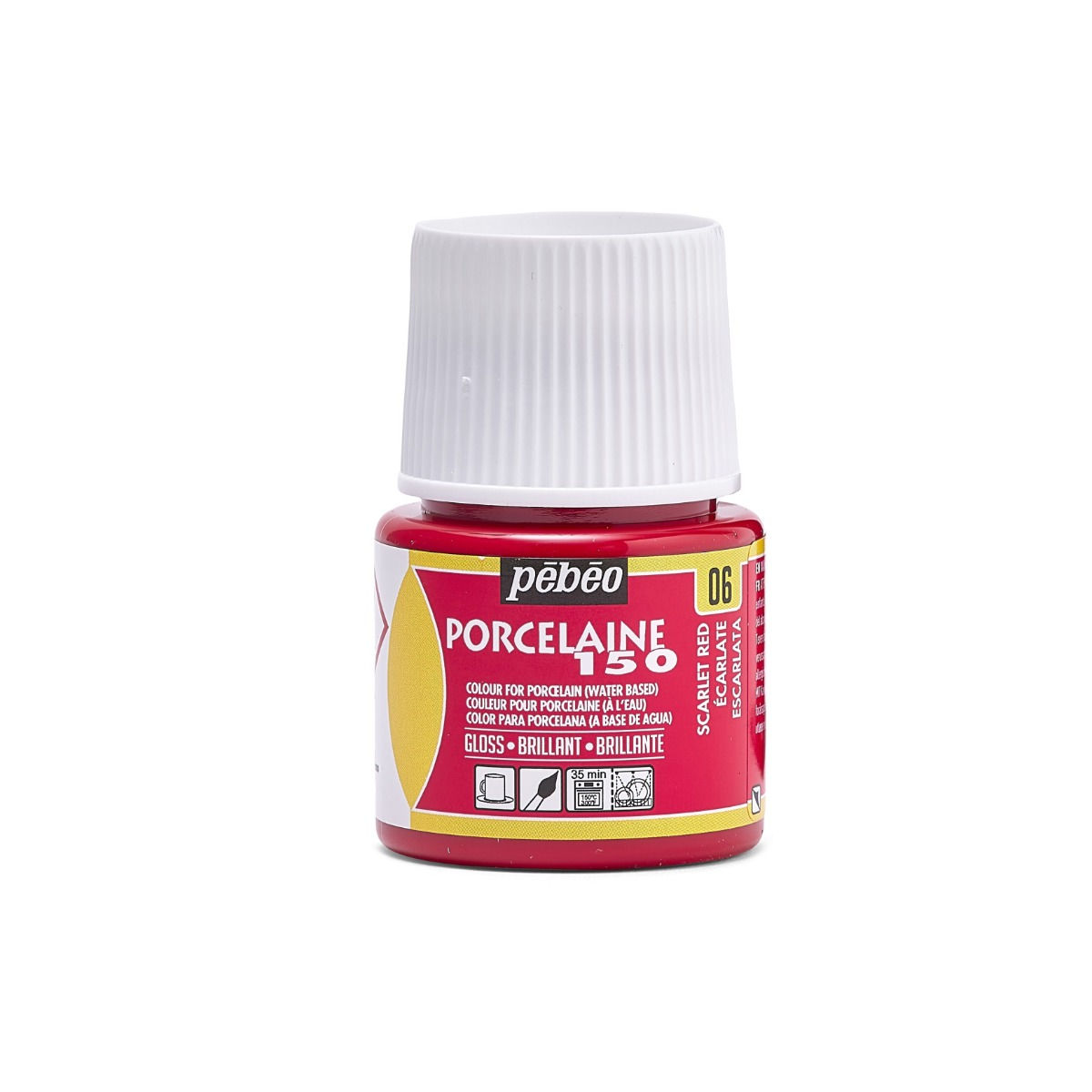 Pébéo - Porcelaine 150 - 45ml - Ecarlate - 006
