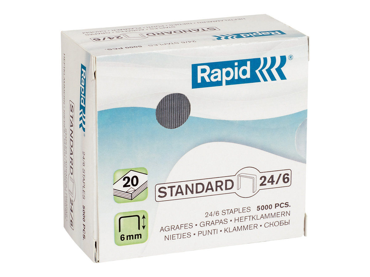 Rapid - Boîte de 5000 Agrafes 24/6