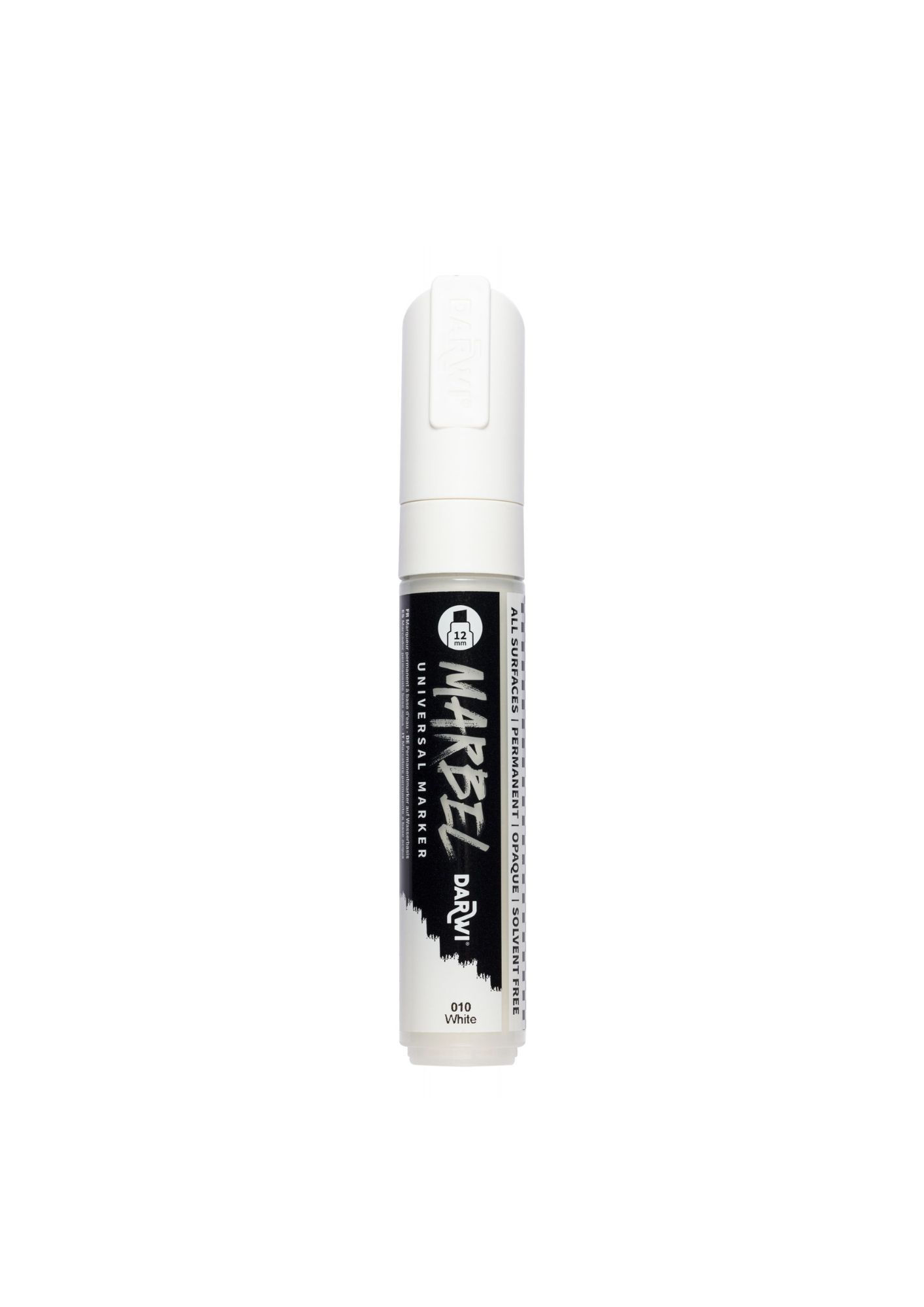 Darwi - Marbel marker - 12mm - Blanc - 010