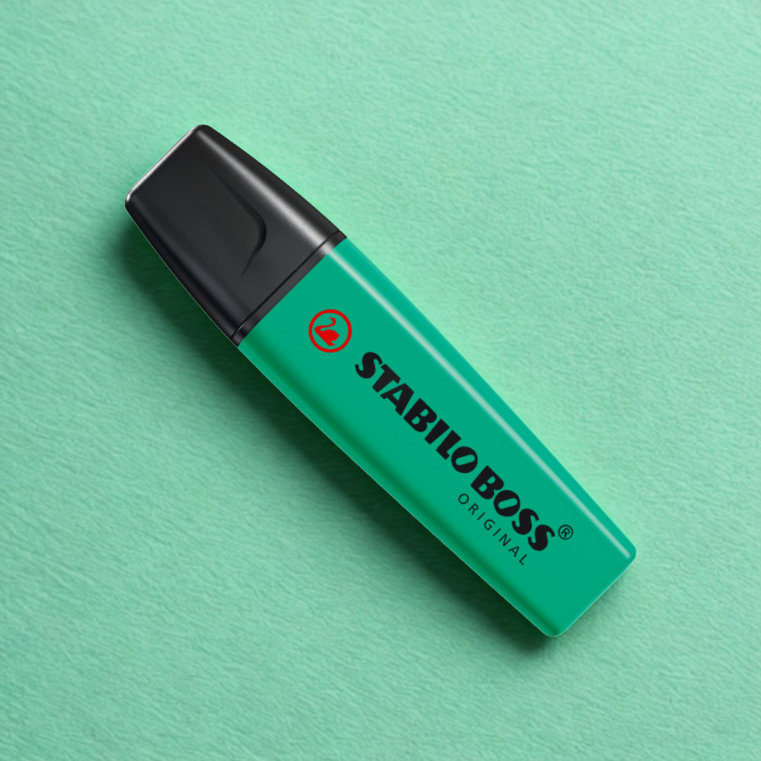 Stabilo boss - surligneur - turquoise