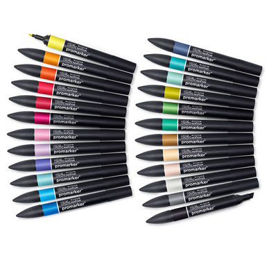 Miniature : Winsor et Newton - Trousse 24 Promarker