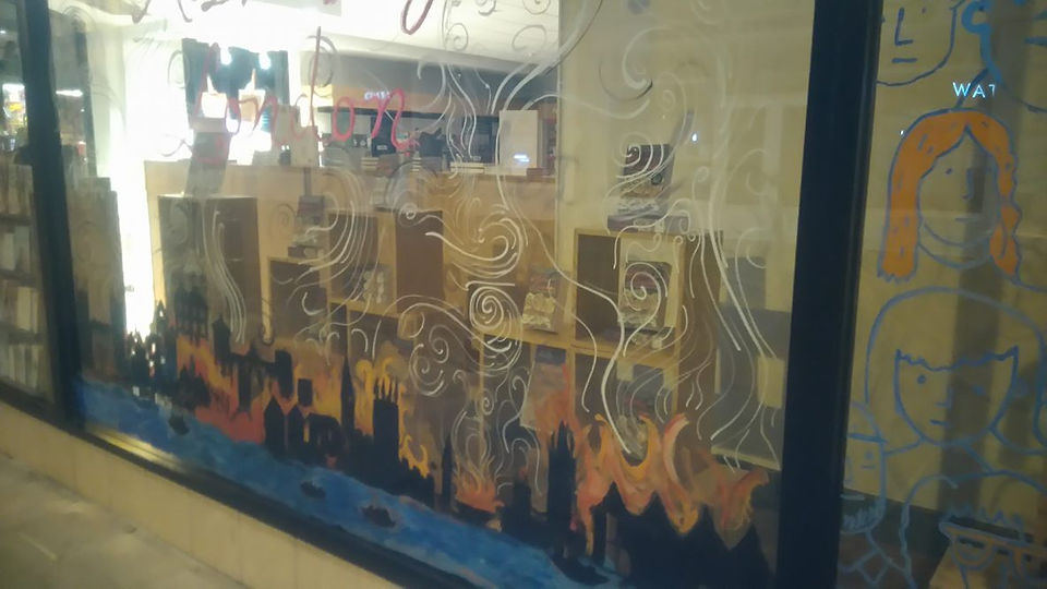 flaming