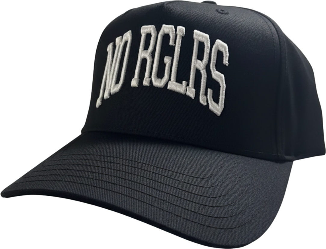 NO RGLRS Classic Black Snapback