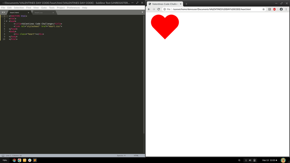 Hack Valentine's Day Challenge