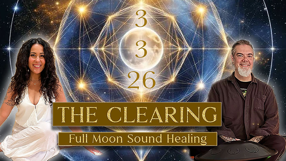 The Clearing: Full Moon Sound Healing