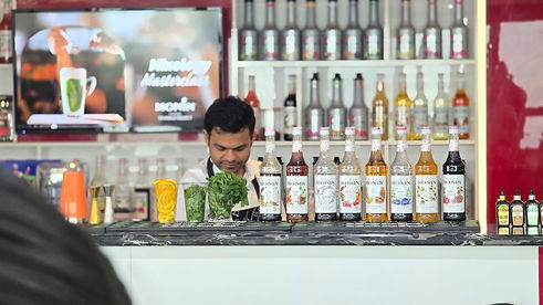 Monin Mixology Masterclass session