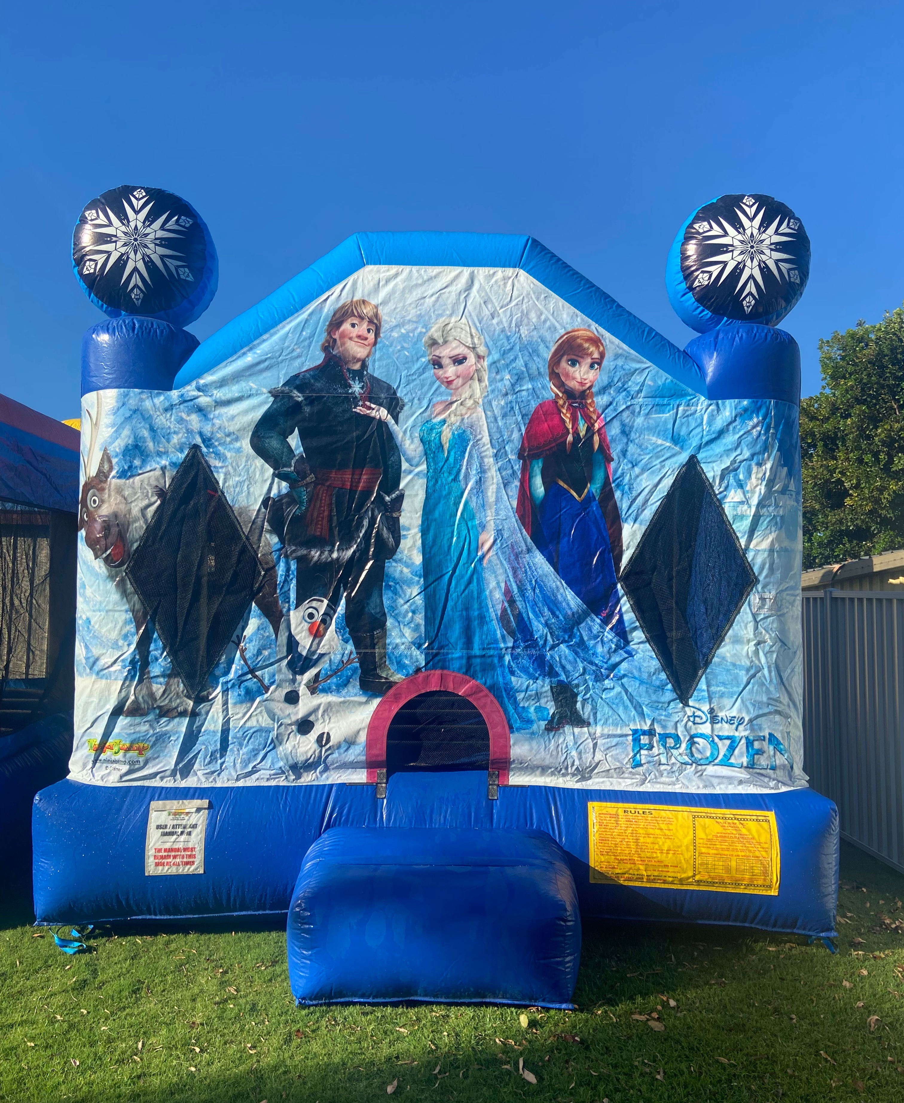 Frozen Princess Jumping Castle