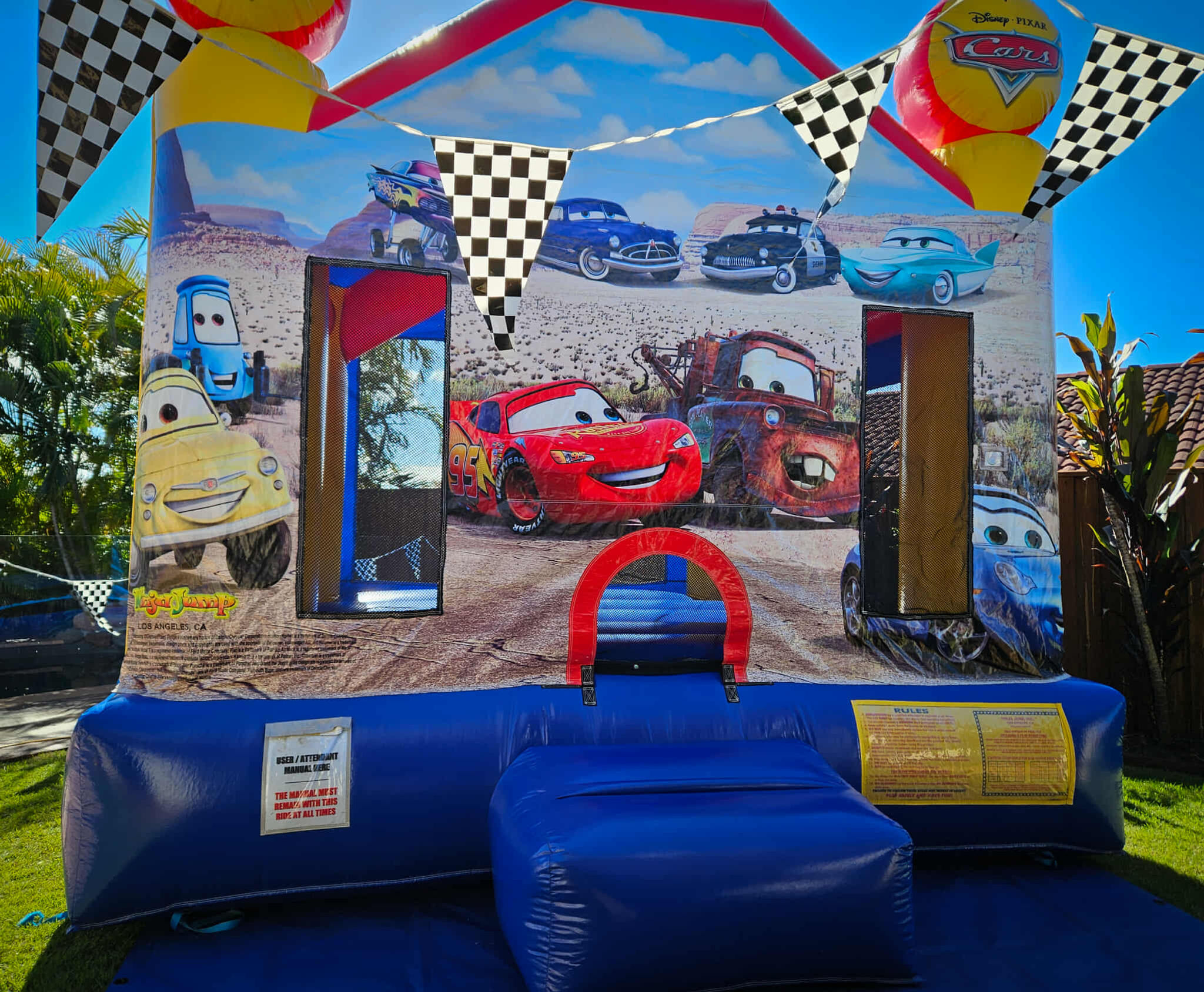 Cars Jumping Castle