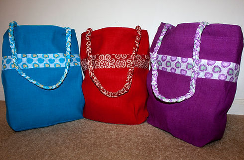 Light of Hope Center: Specially made handbags