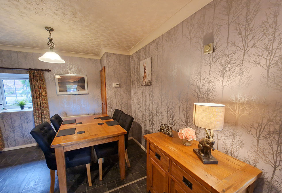 Dining Area Langriggs Holiday Cottage