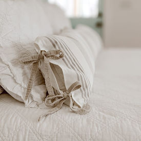 Simple&Opulence Washed Linen Cotton Blend Duvet Cover (Double 200x200cm)-Solid Color with Tie Closure Bedding Set-Soft Hypoallergenic Quilt Cover Set with 2 Pillowshams ,Grey