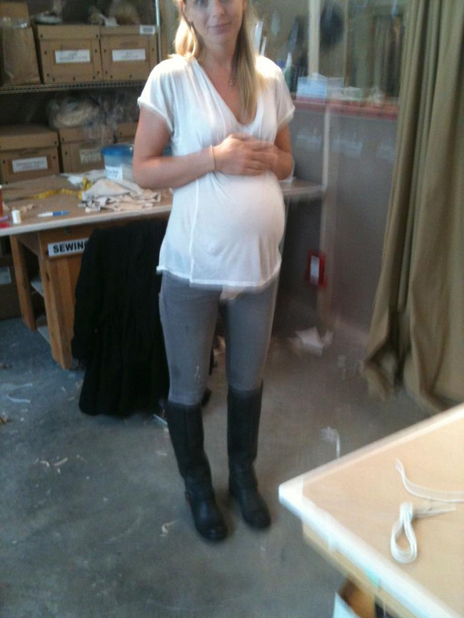 Pregnant belly corset