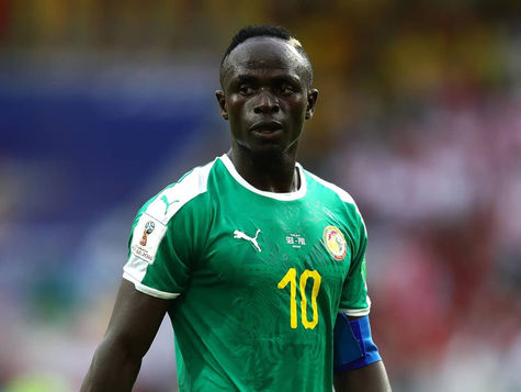 Senegalese captain Sadio Mane ruled out of the world cup squad.