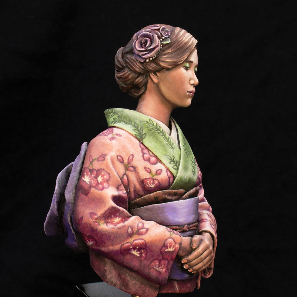 Thumbnail: Midori resin miniature Janna De Coninck