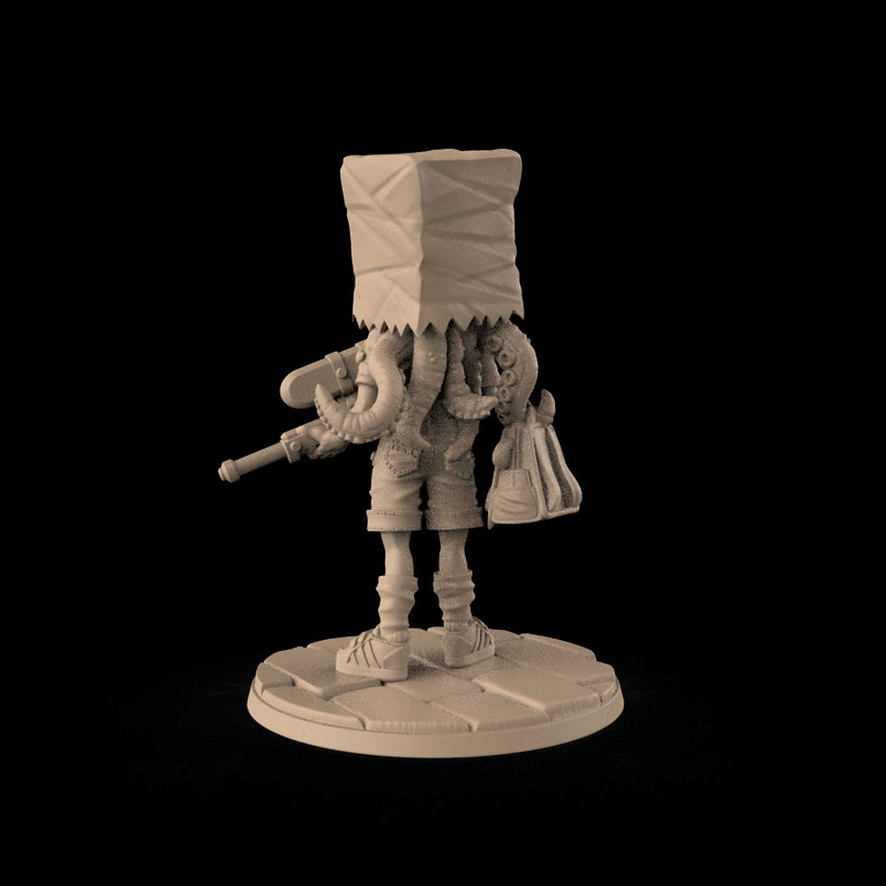 Thumbnail: Jackie in the Box the Monster Hunter scientificmodels.shop