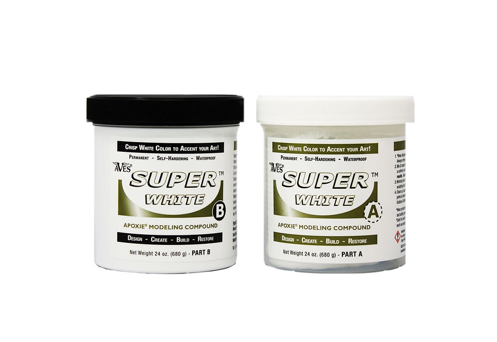 Aves super white resina epossidica per scultura