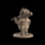 Baku demone Oni modellino in scala Claudio Casini