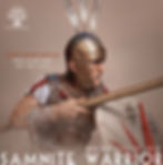 Samnite Warrior modellino in resina guerriero Sannita