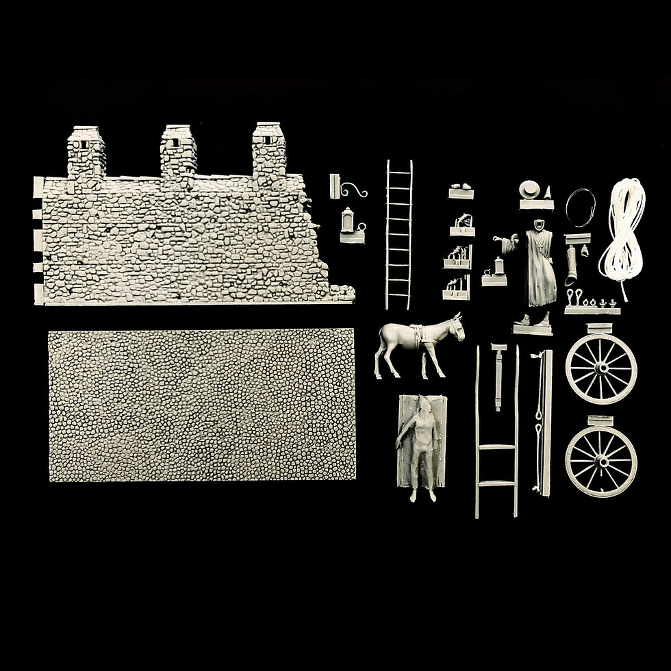 Thumbnail: Plague doctor resin kit diorama