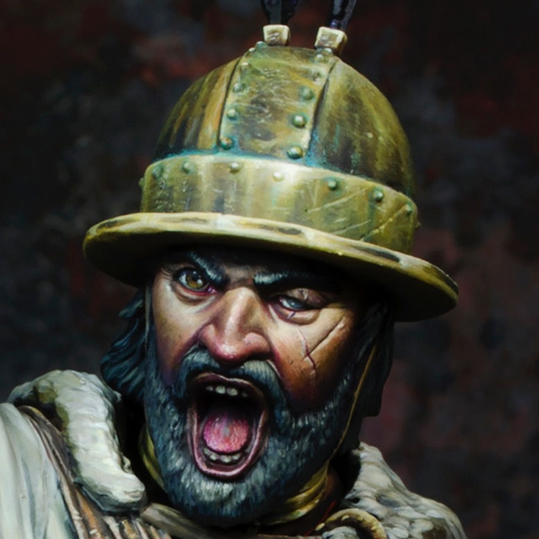 Thumbnail: Guerriero Marsicano modellino in resina Scientificmodels