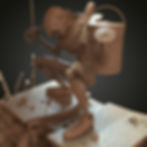 DAvid Diez illustrator robot miniature scientificmodels 75mm