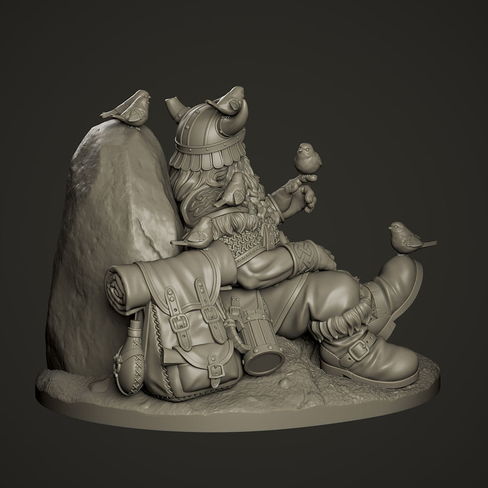 Thumbnail: Dwarf miniature 75mm scientificmodels