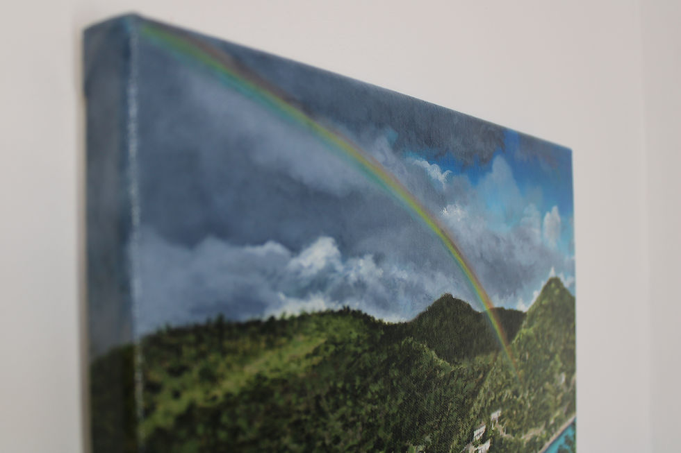 Thumbnail: Rainbow over Great Harbour