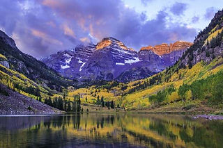 High altitude mountain scenery in Colorado”