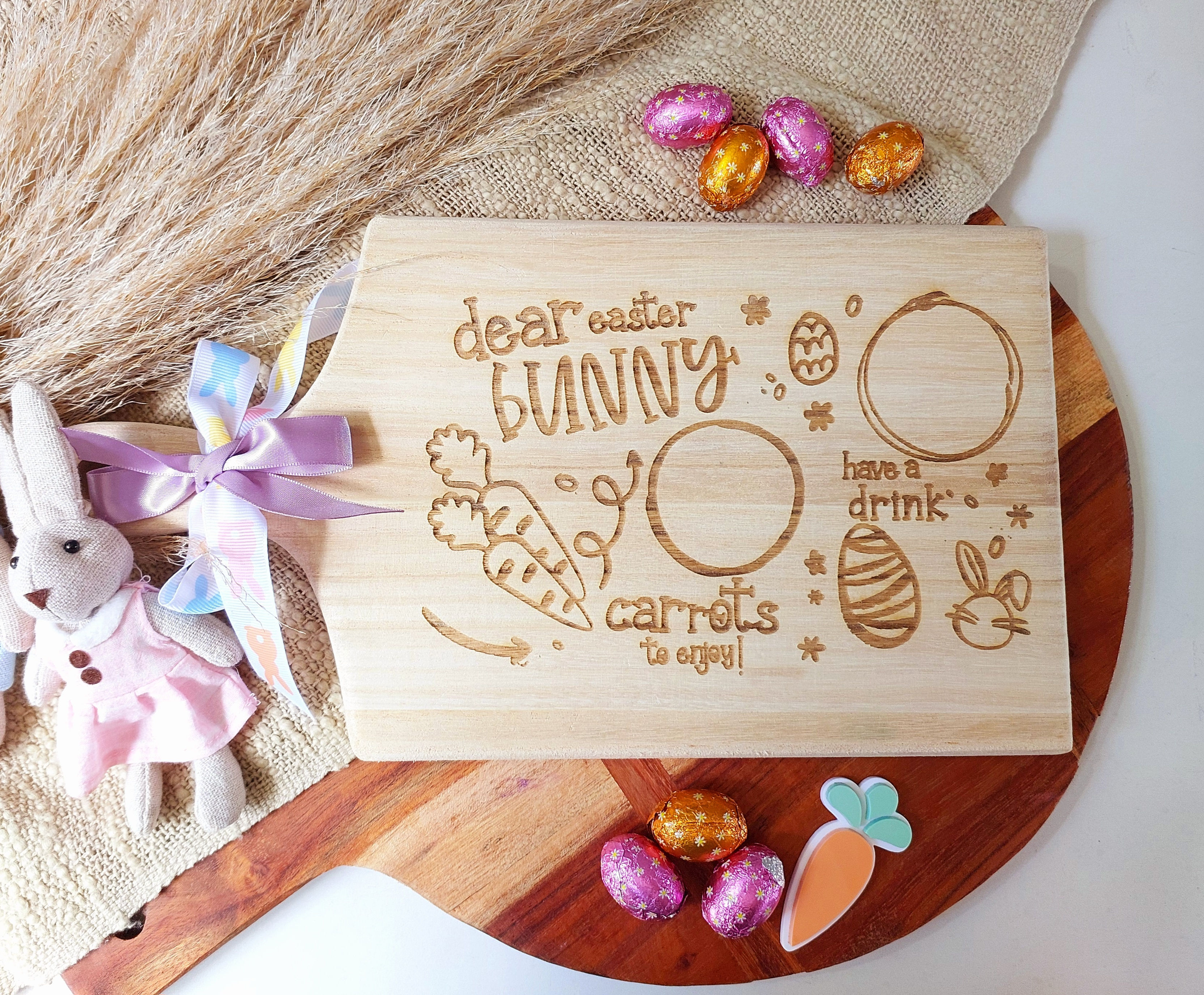 Easter Bunny Treat Tray