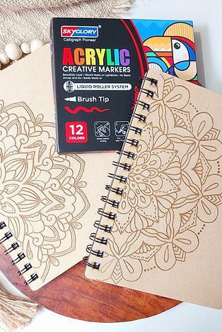 DIY Mandala Notebook