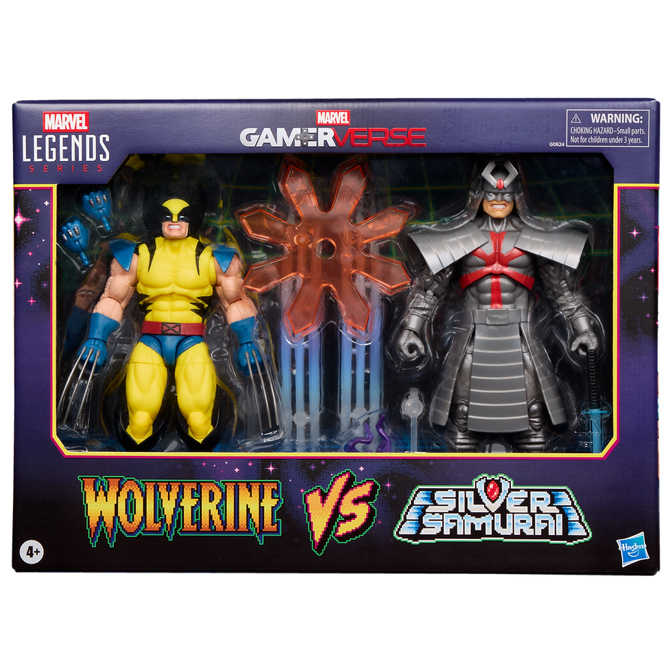 Miniatura: WOLVERINE VS SILVER SAMURAI (Gamer Verse) - MARVEL LEGENDS