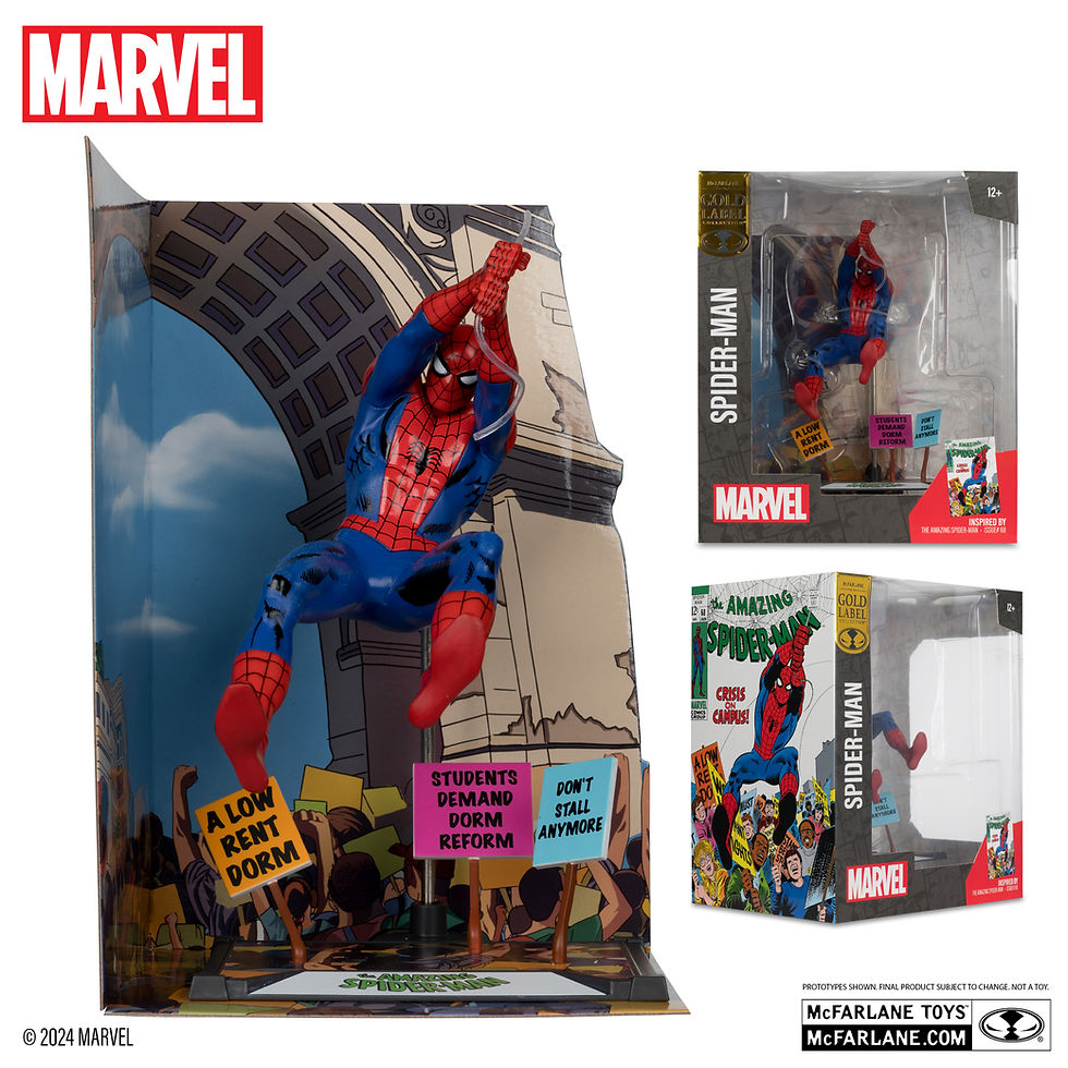 Miniatura: Estatua The Amazing Spider-man #68 (Gold Label)