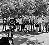 Walkers enjoy a Wichita walk with Bike Walk Wichita