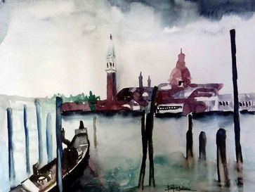 PINTANDO ACUARELAS EN VENECIA
